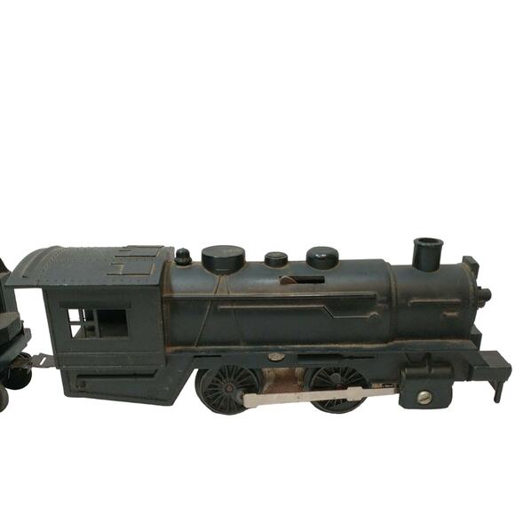 Marx Wind-up Toy Train "O" Gauge & BWM Coal Hopper Vintage NO KEY - Picture 2 of 13